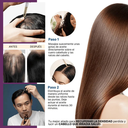 Aceite de Batana para el crecimiento del cabello 100% natural